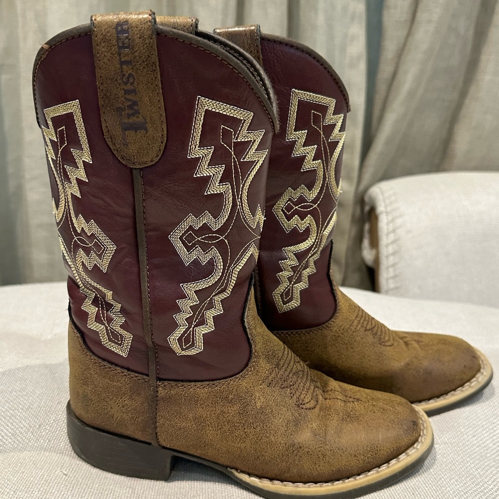 Kids Twister cowgirl boots